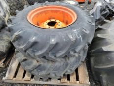 Tires on Wheels 'Pair of 2'