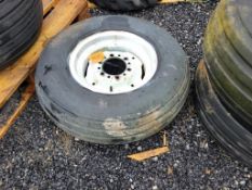 Wagon Tire on Wheel