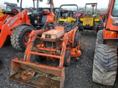 Kubota B1550 Compact Loader Tractor 'Runs & Operates'