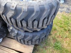 Tires On Wheels 'Pair of 2 - New'