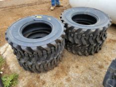 Loadmaxx Skid Steer Tires 'Set of 4 - New'