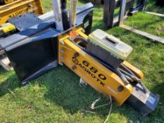 2022 Agrotk 680 Skid Steer Hammer 'New'