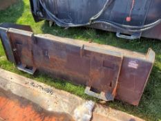 Skid Steer Bucket 'AS-IS'