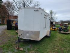 2012 Look EWLC6X12 Enclosed Trailer 'Title Delay'