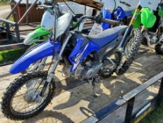 2016 Yamaha TTR110 Dirt Bike 'Runs & Operates - No Title,'