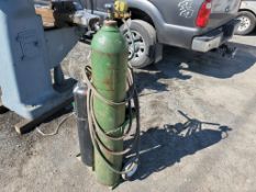 Torch with Bottles & Cart