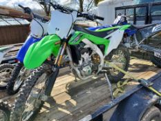 2016 Kawasaki 450 Dirt Bike 'Title Sale Day - Runs & Operates'