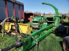 John Deere 3975 Forage Harvester 'Control Box & Book In Office'
