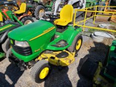John Deere X485 Riding Tractor 'Ride & Drive'