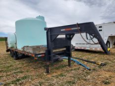1985 Hillsboro 25' Gooseneck Trailer 'W/ Title'