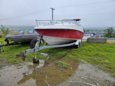 1992 CrownLine Boat with Trailer 'Title in the Office'