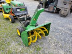 John Deere 1032D Snowblower 'Runs & Operates'
