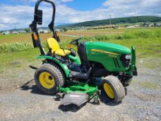 2015 John Deere 2025R Compact Tractor 'Ride & Drive'