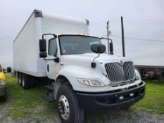 2020 International MV607A Box Truck 'Title in the Office'