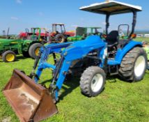 New Holland TC40 Compact Loader Tractor 'Ride & Drive'