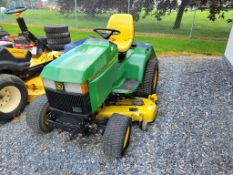 John Deere 445 Riding Tractor 'Runs & Operates - AS-IS'