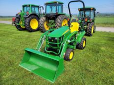2018 John Deere 1023E Compact Loader Tractor 'Elite Ride & Drive'