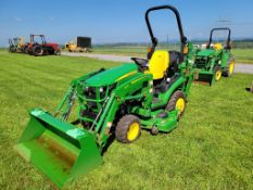 2023 John Deere 1025R Compact Tractor Loader Backhoe 'Elite Ride & Drive'