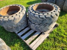 Tires on Wheels 'Set of 4'
