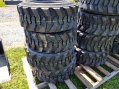 Forerunner SKS1 Skid Steer Tires 'Set of 4 - New'