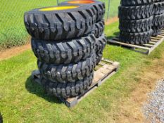Forerunner SKS1 Skid Steer Tires on Wheels 'Set of 4 - New'