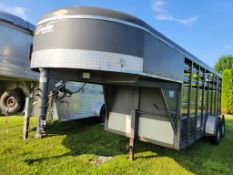 2017 Delta Gooseneck Livestock Trailer 'Title Coming'