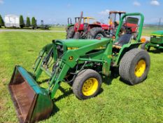 John Deere 750 Compact Loader Tractor 'Runs & Operates - AS-IS'