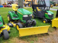 2011 John Deere X728 Riding Tractor - Package 'Runs & Operates - AS-IS'