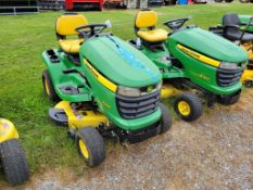 John Deere X300 Riding Tractor 'Ride & Drive'
