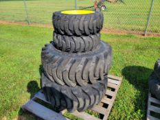 John Deere Tractor Tires on Wheels 'Set of 4'