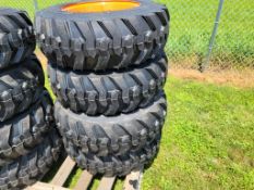 Forerunner SKS1 Skid Steer Tires on Wheels 'Set of 4 - New'