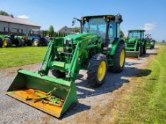 2013 John Deere 5085E Cab Tractor Loader Backhoe 'Ride & Drive'