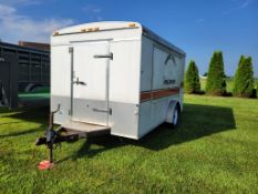 Enclosed Vendor Trailer 'NO TITLE'