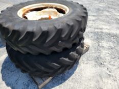 Tires on Wheels 'Pair of 2'