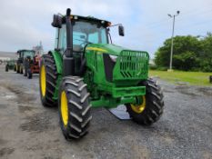 2022 John Deere 6135E Cab Tractor 'Runs & Operates'