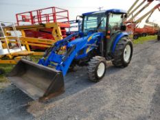 2008 New Holland T2410 Cab Loader Tractor 'Ride & Drive'
