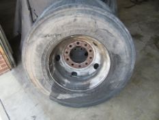 Bridgestone, Michelin 315/80R22.5 Tires on rims