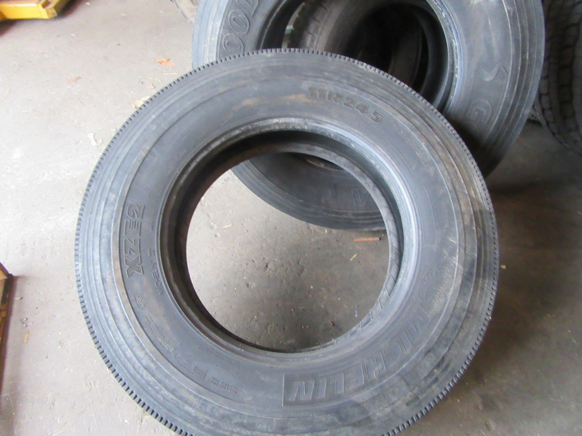 Goodyear, Michelin, Yokohama 11R24.5 Tires - Image 8 of 26