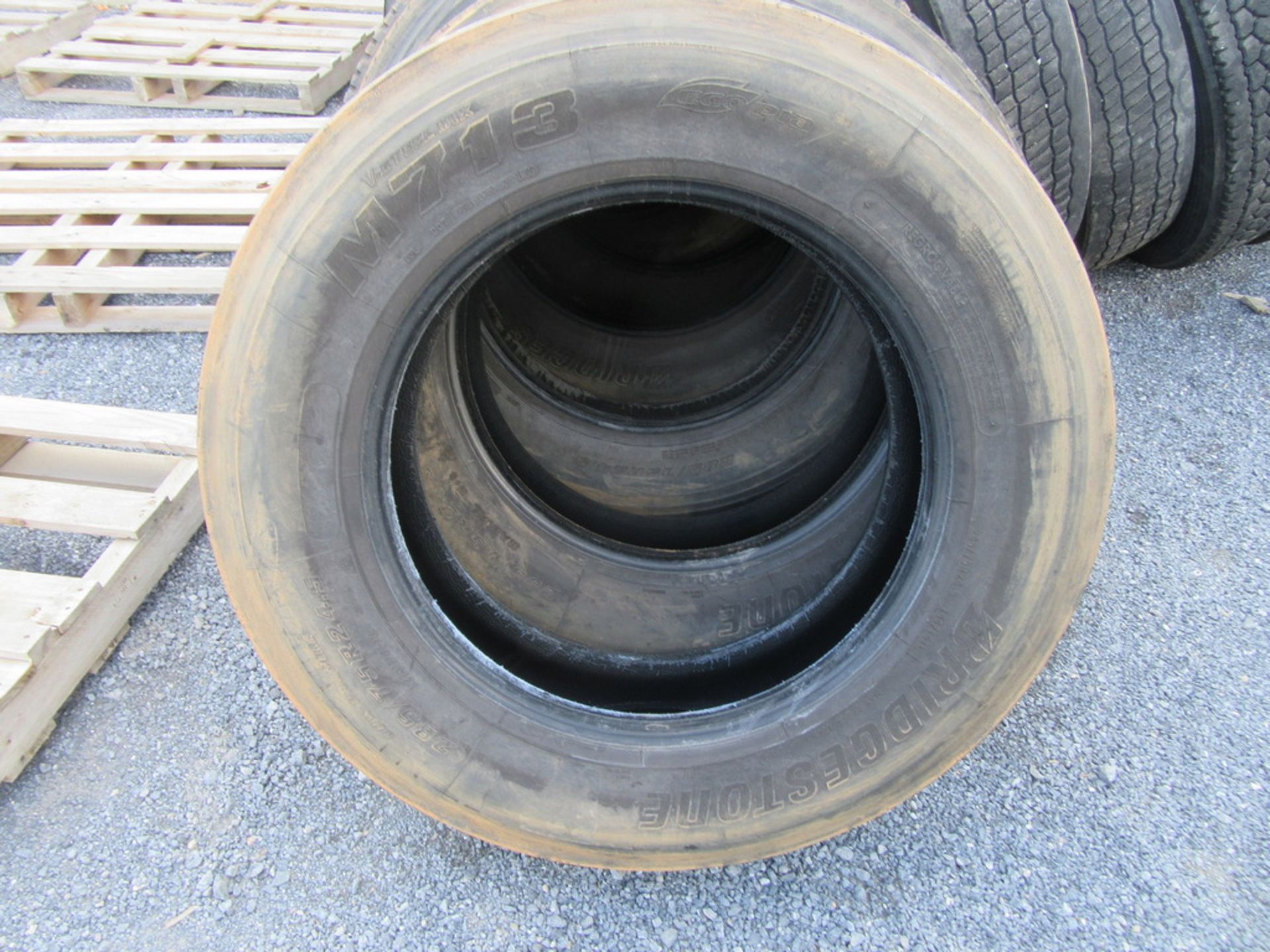 2022 Bridgestone M 713, 285/75R24.5 Tires - Image 2 of 19