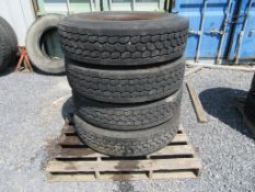 2016 Bridgestone and Dunlop 11R22.5 Tires