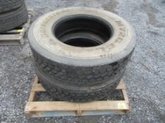 2013 Bridgestone M726, 11R22.5 Tires
