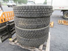 2018 Bridgestone M770, 11R24.5 Tires