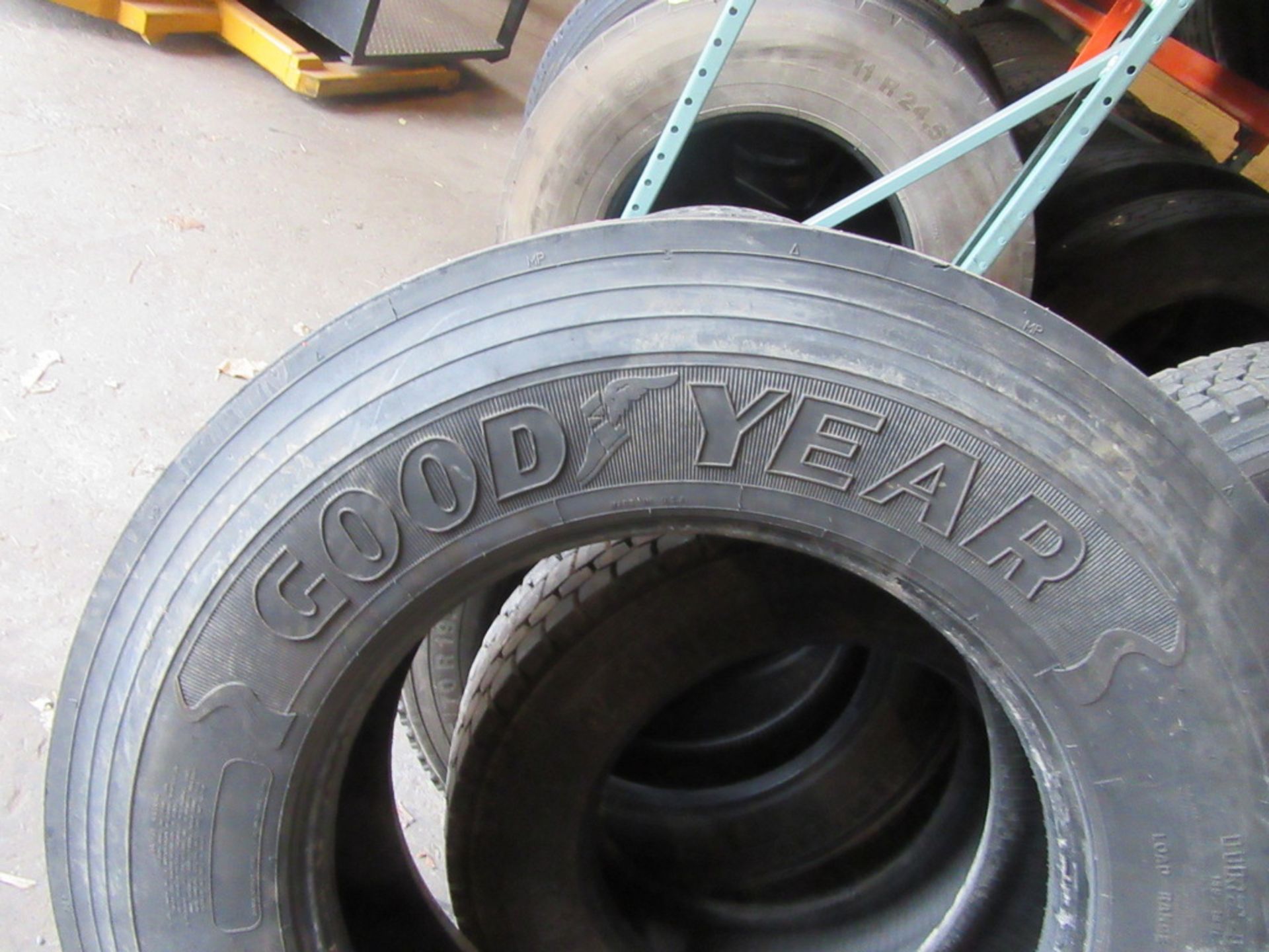 Goodyear, Michelin, Yokohama 11R24.5 Tires - Image 10 of 26