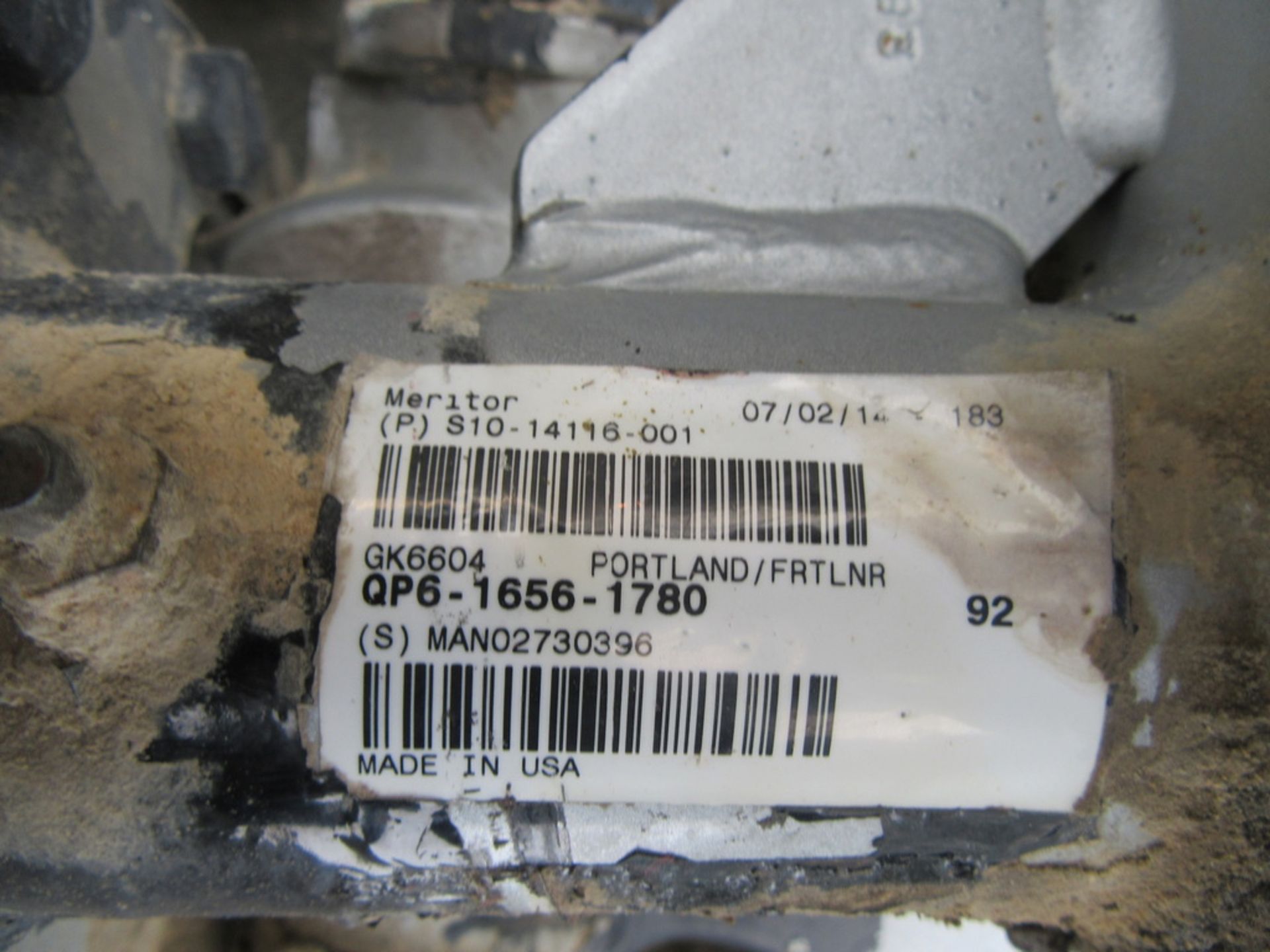 Meritor MFS16143AMM112 steer axle - Image 10 of 11