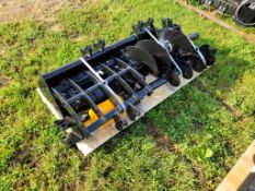 Miva Excavator Attachment Set 'NEW'