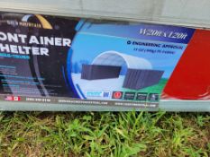 Gold Mountain C2020 Container Tarp Shelter 'NEW'