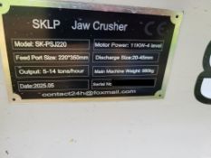 SKLP PSJ220 Jaw Crusher 'NEW'