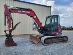 2020 Yanmar SV100 Mini Excavator 'Ride & Drive - Drive Train Guarantee'