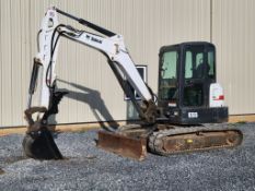 2019 Bobcat E55 Midi Excavator 'Ride & Drive - Drive Train Guarantee'