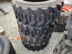 Forerunner SKS1 Skid Steer Tires 'Set of 4 - New'